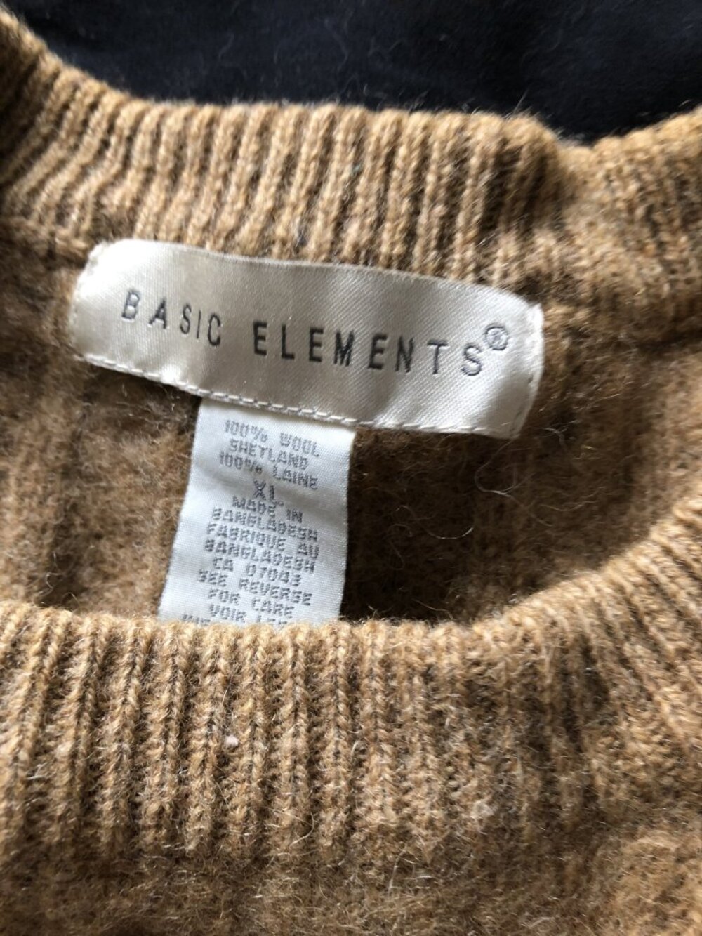 Basic elements wool sweater - Picture 3 of 3